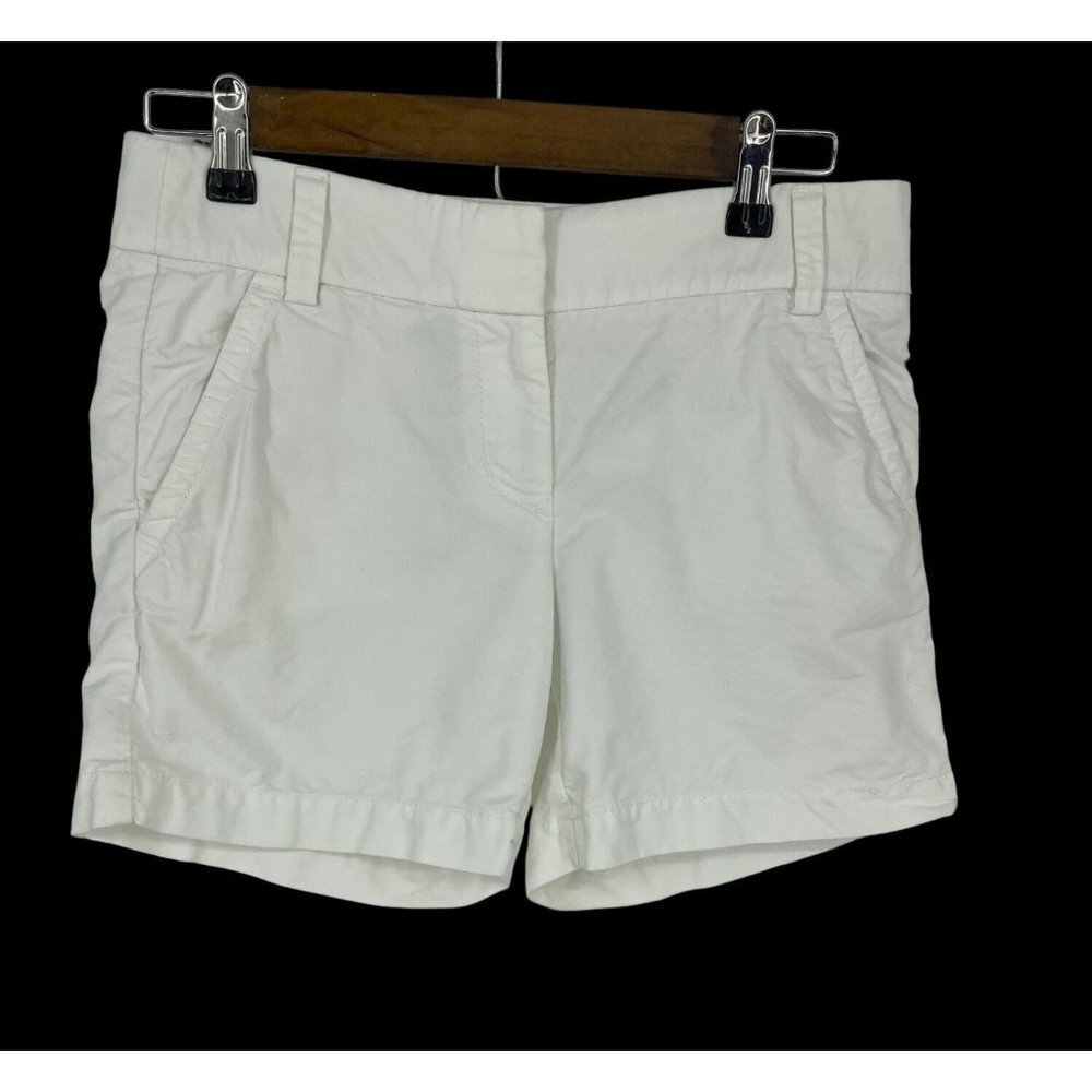 J.Crew Oxford Chino Shorts Style‎ 35559 100% Cotton Size 0